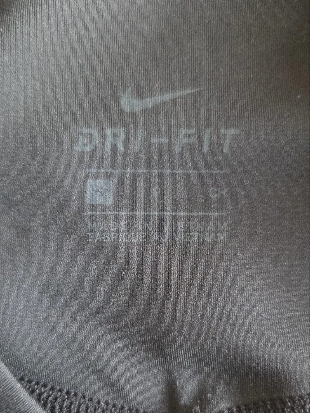 Nike Black Women's Dry Fit Athletic Leggings Size S